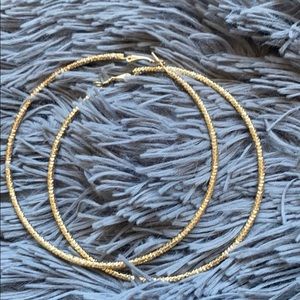 Gold Hoop Earrings